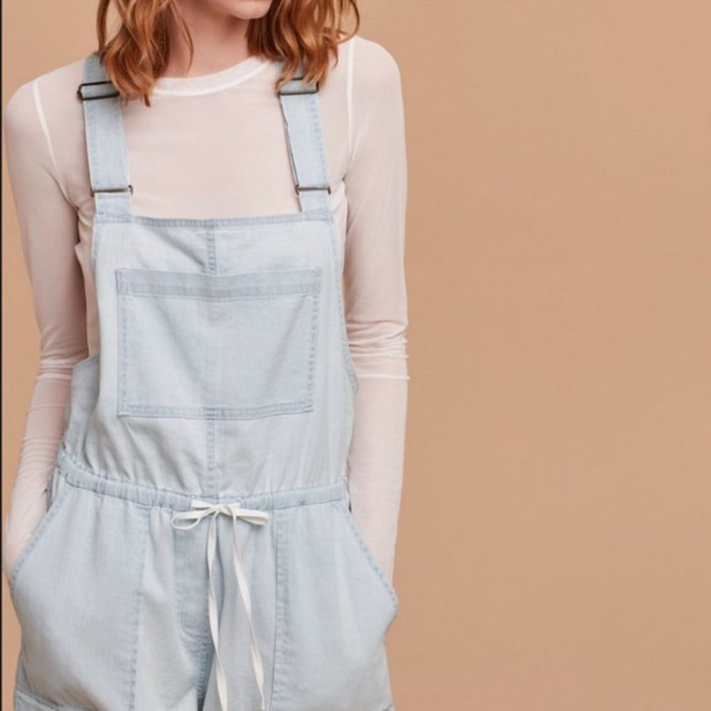 Aritzia Wilfred denim overalls xxs